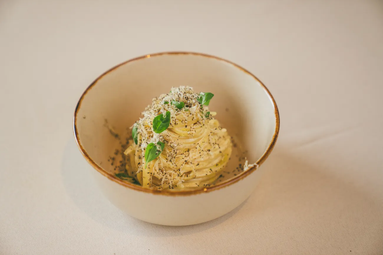 Risotto in einer Schale