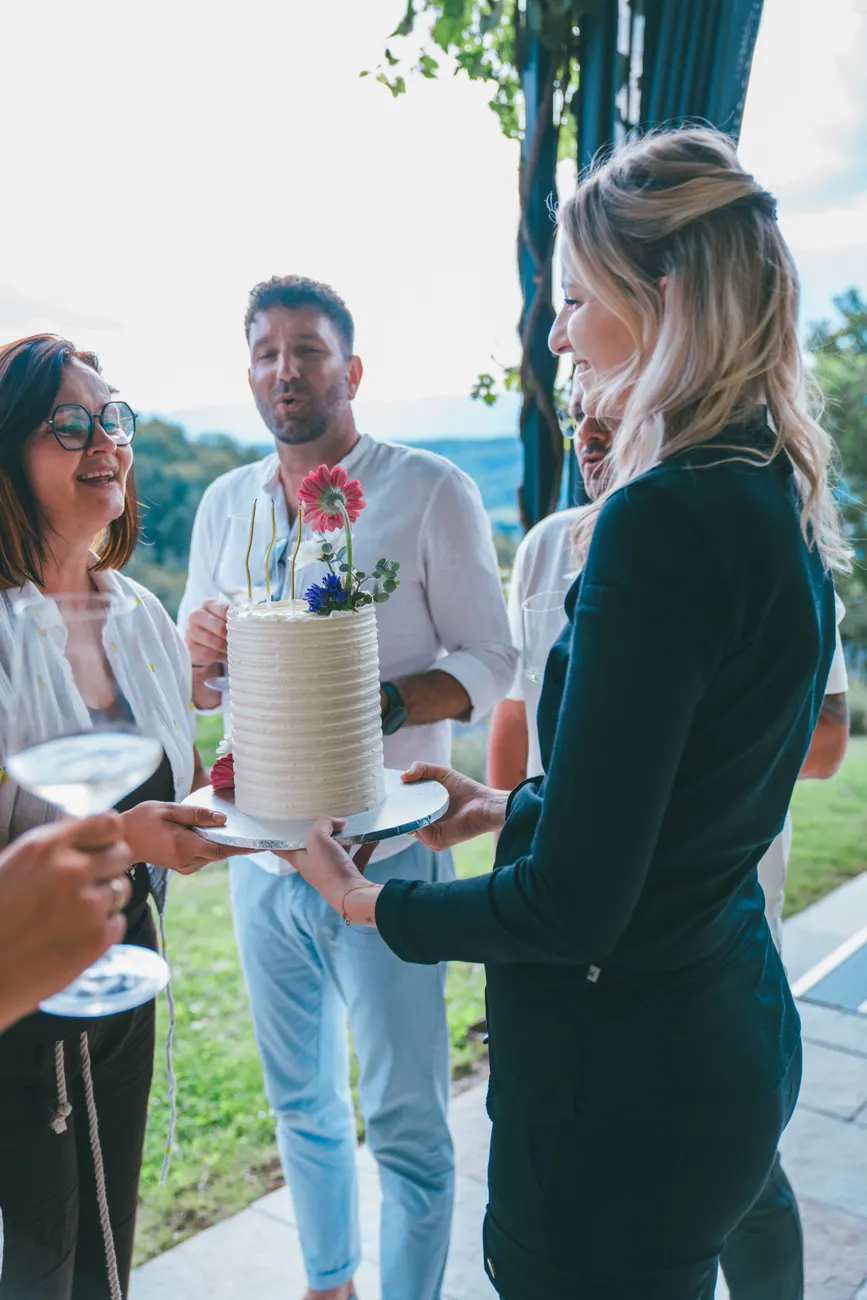 Service im Garten